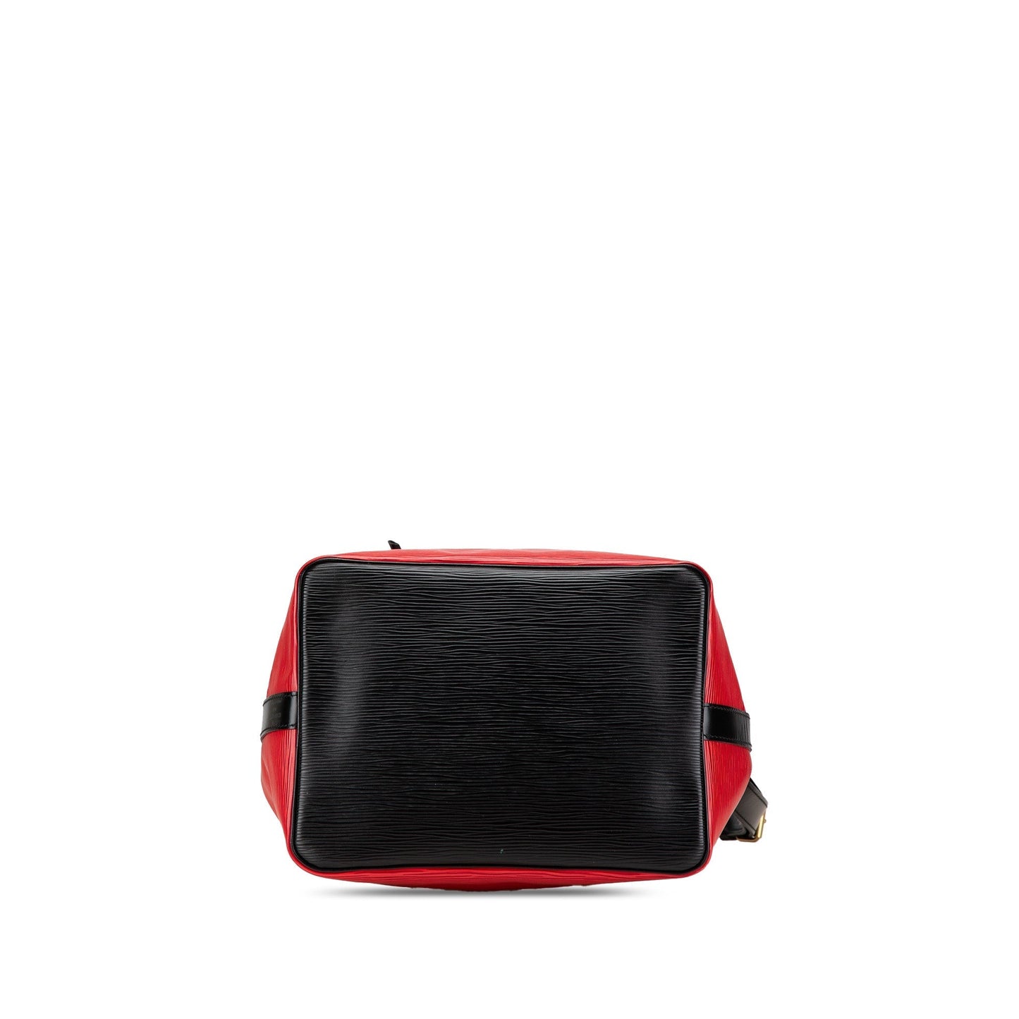Red Louis Vuitton Epi Petit Bicolor Noe Bucket Bag