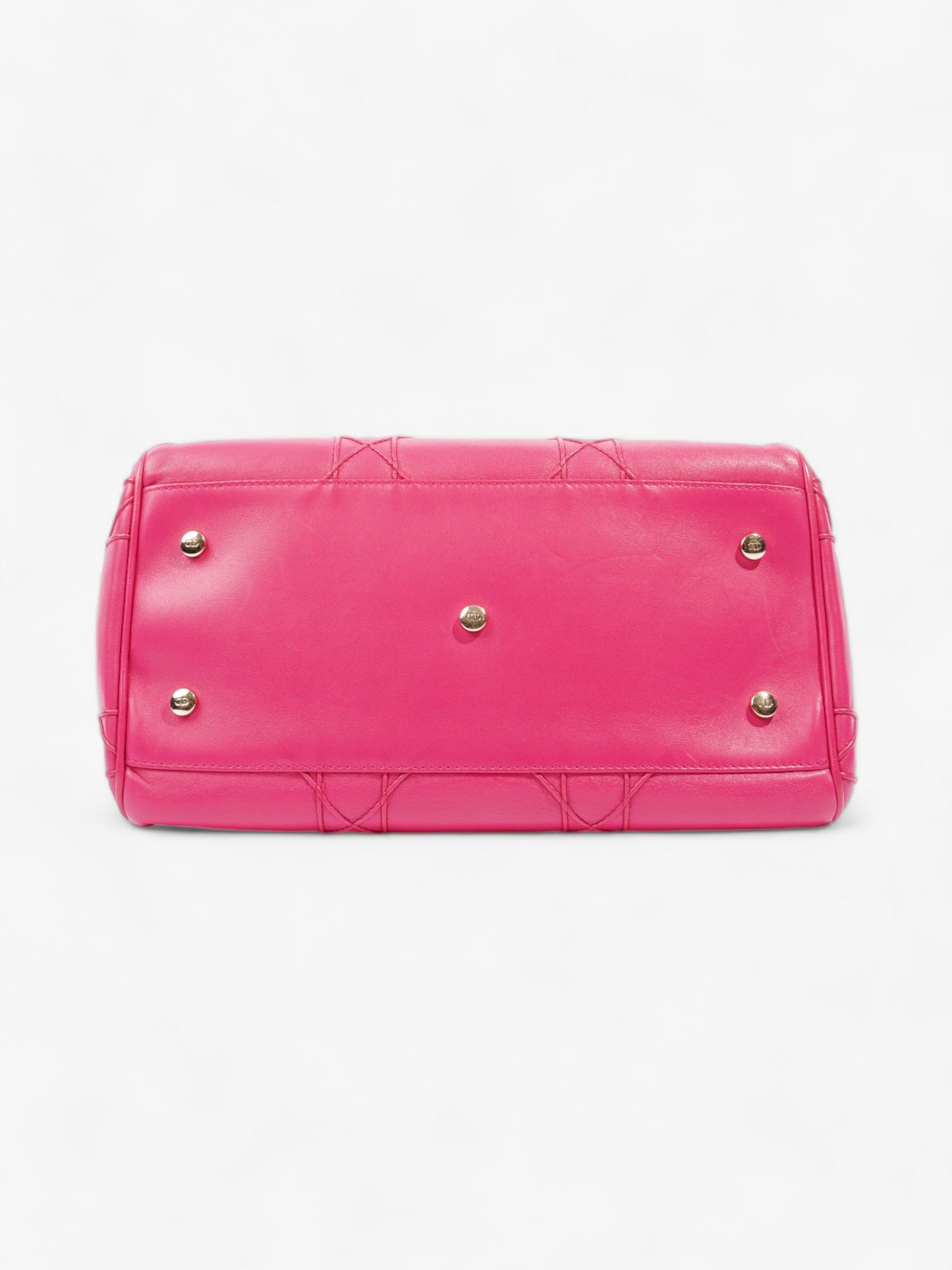 Christian Dior Granville Polochon Bag Pink Leather