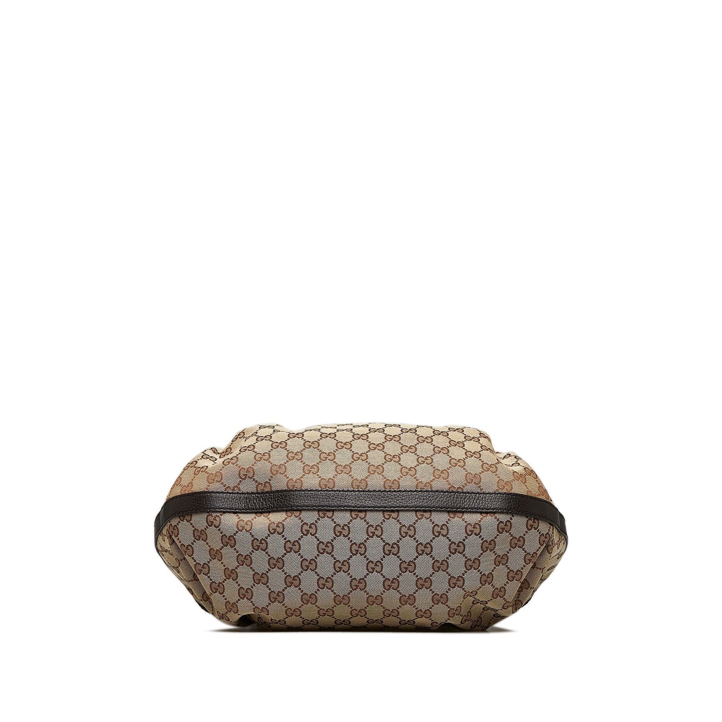 Gucci Leather Canvas Tote