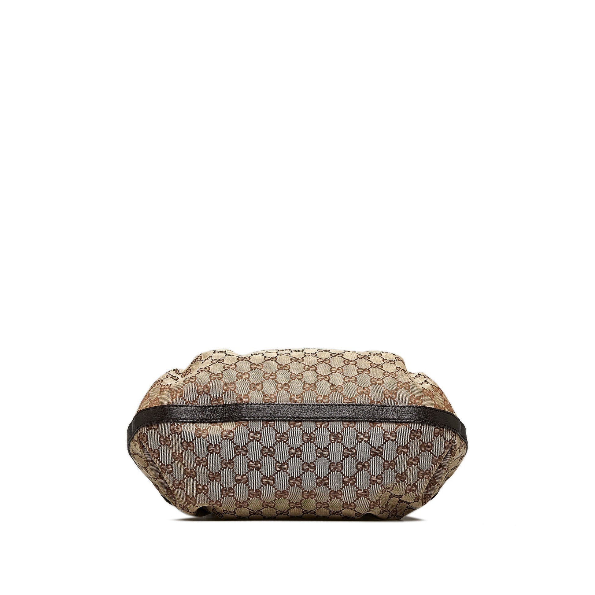 Gucci Leather Canvas Tote