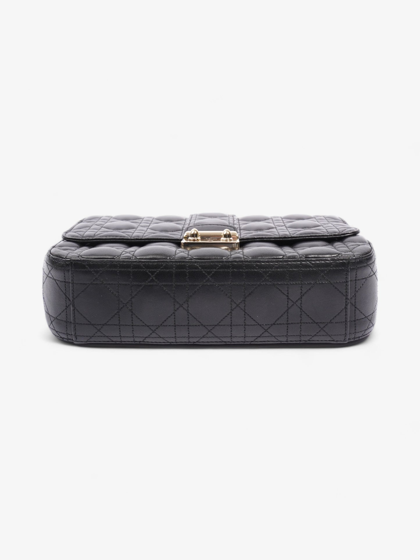 Christian Dior Miss Dior Flap Bag Black Lambskin Leather