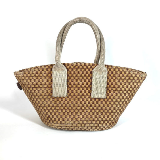 HERMES Handbag linen beige Panier Bus PM Panier Bus PM