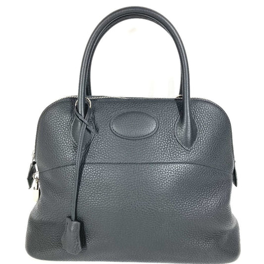 HERMES Handbag Taurillon Clemence Leather black Bolide 31 Bolide 31
