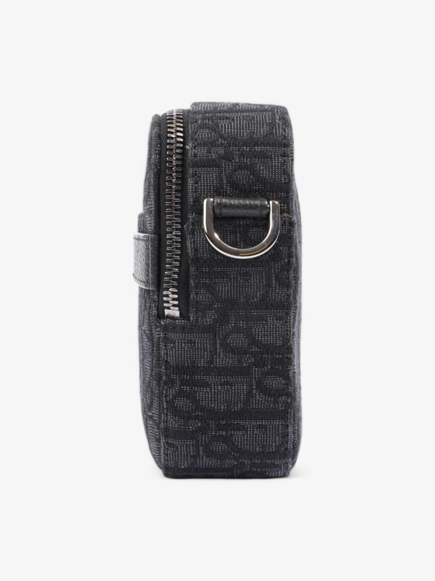 Christian Dior Safari Messenger Bag Navy / Black Canvas