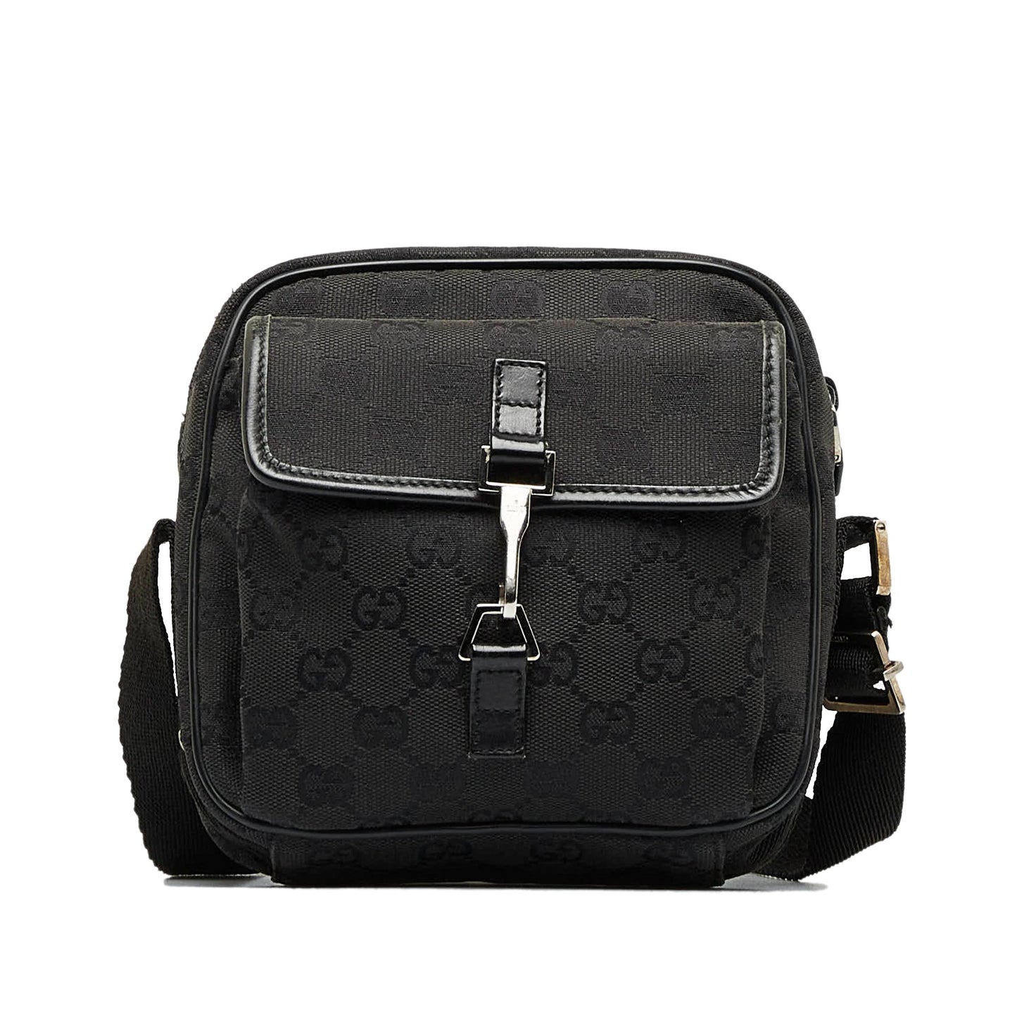 Gucci Leather Canvas Crossbody