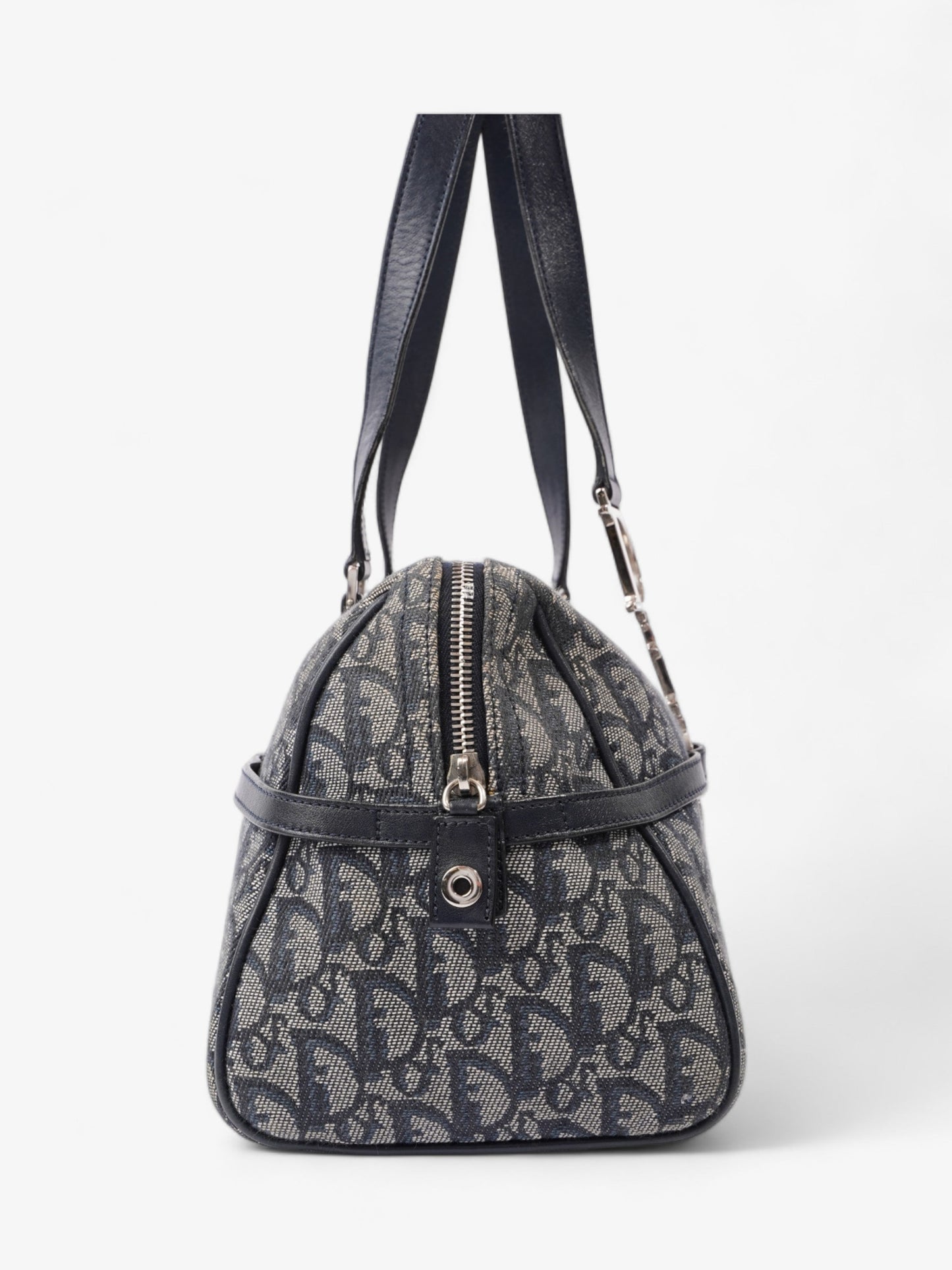 Christian Dior Small Duffle Dior Blue Oblique Canvas