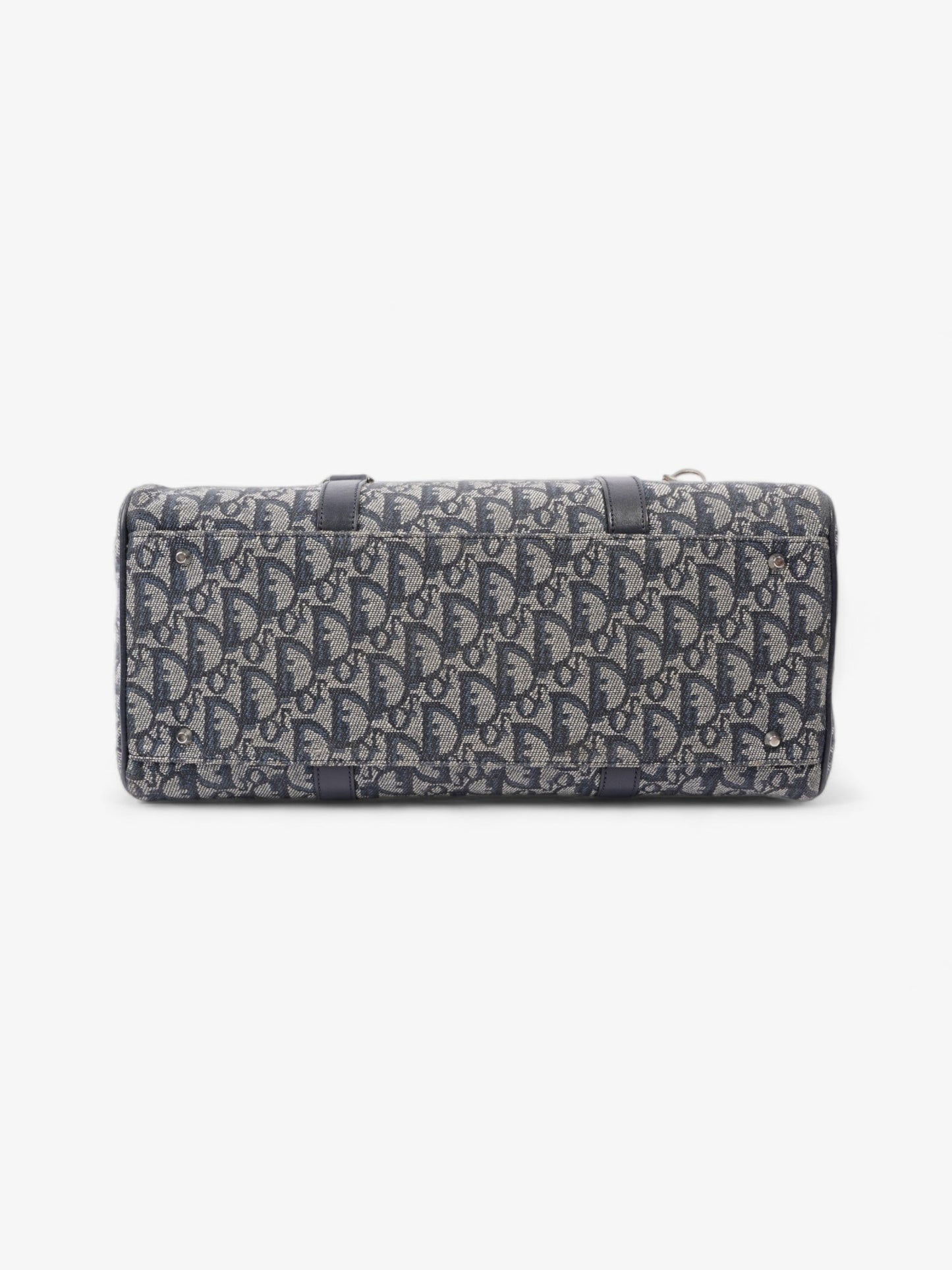 Christian Dior Small Duffle Dior Blue Oblique Canvas