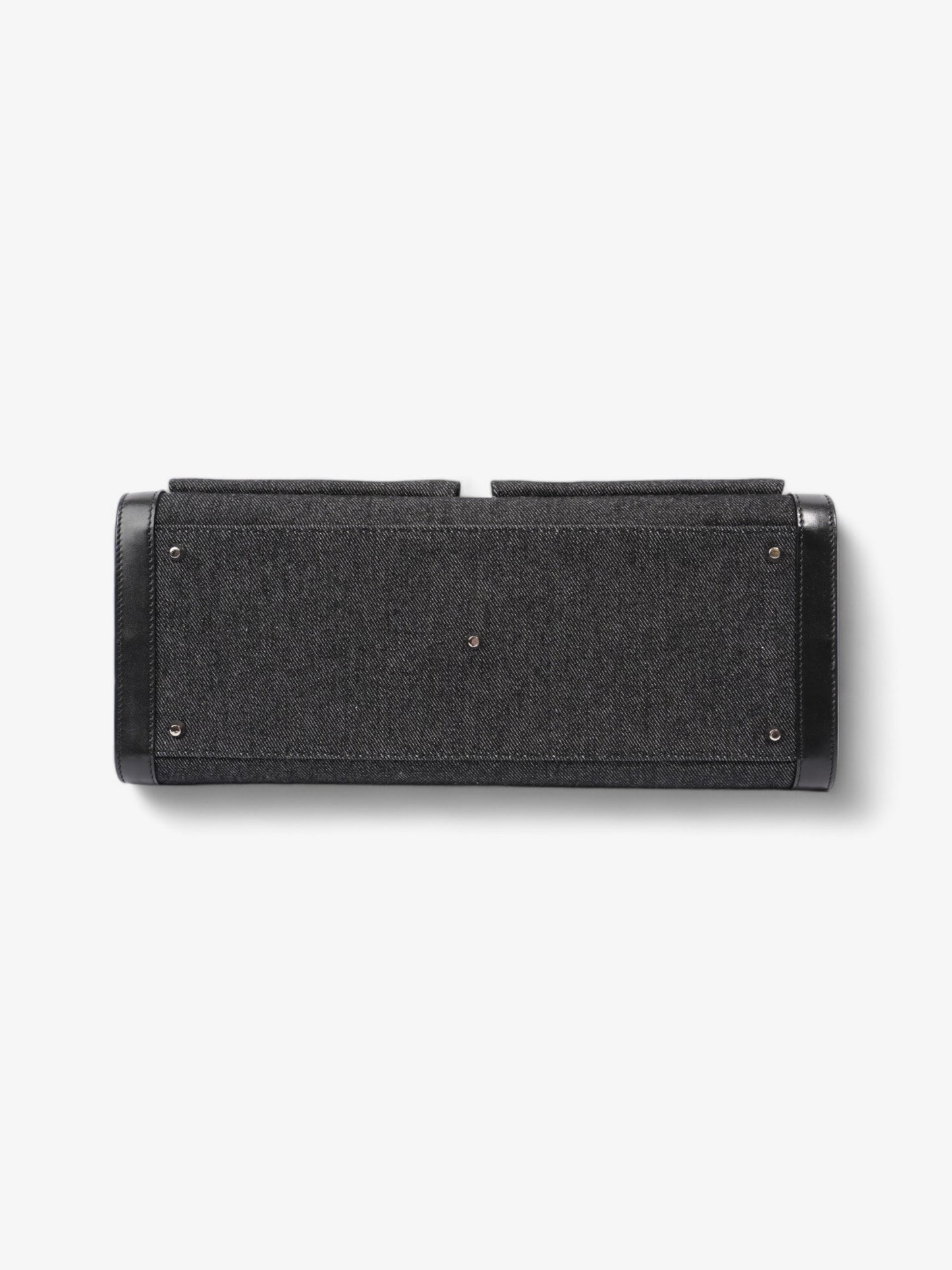 Christian Dior Book Tote Black Denim