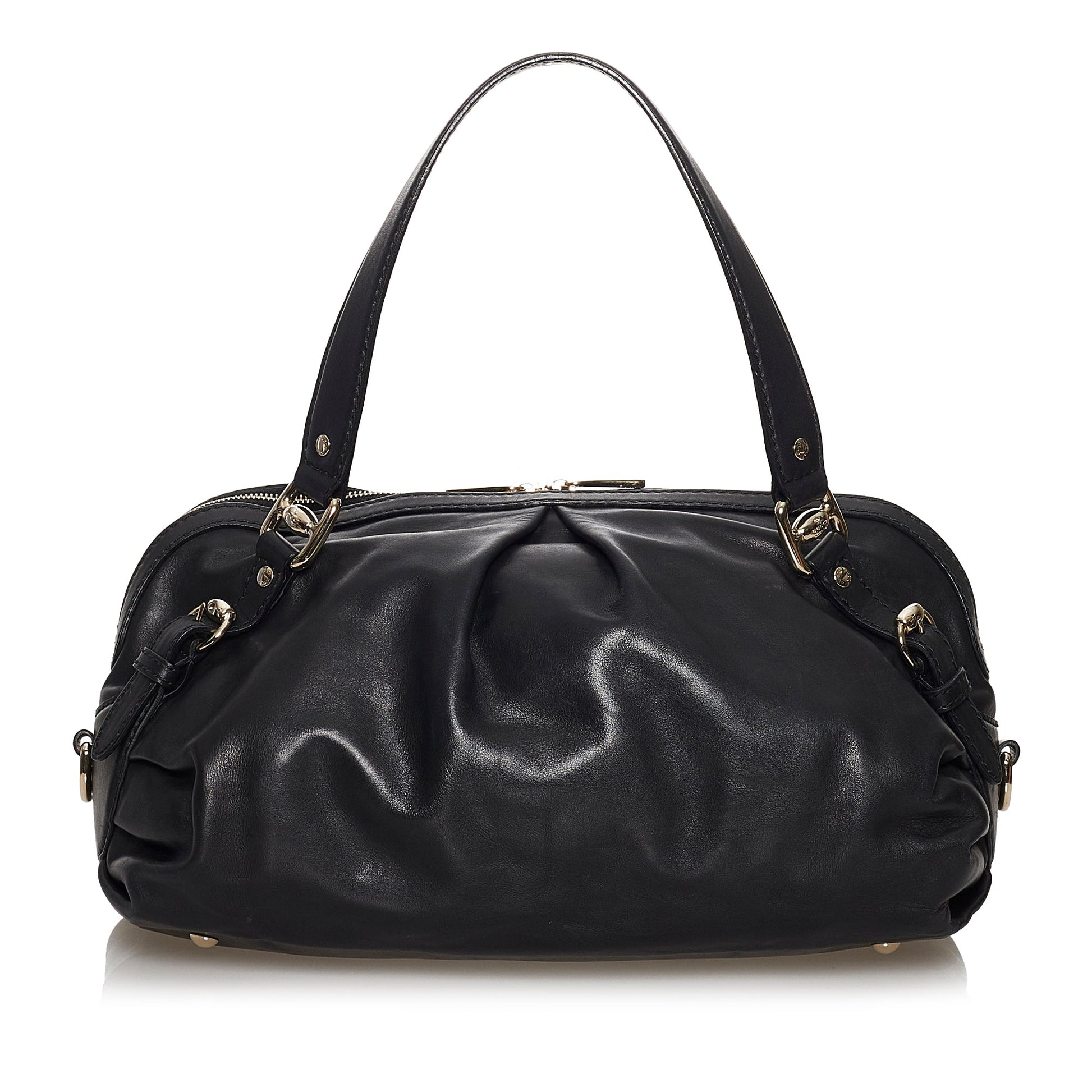 Gucci Leather Satchel Style 11