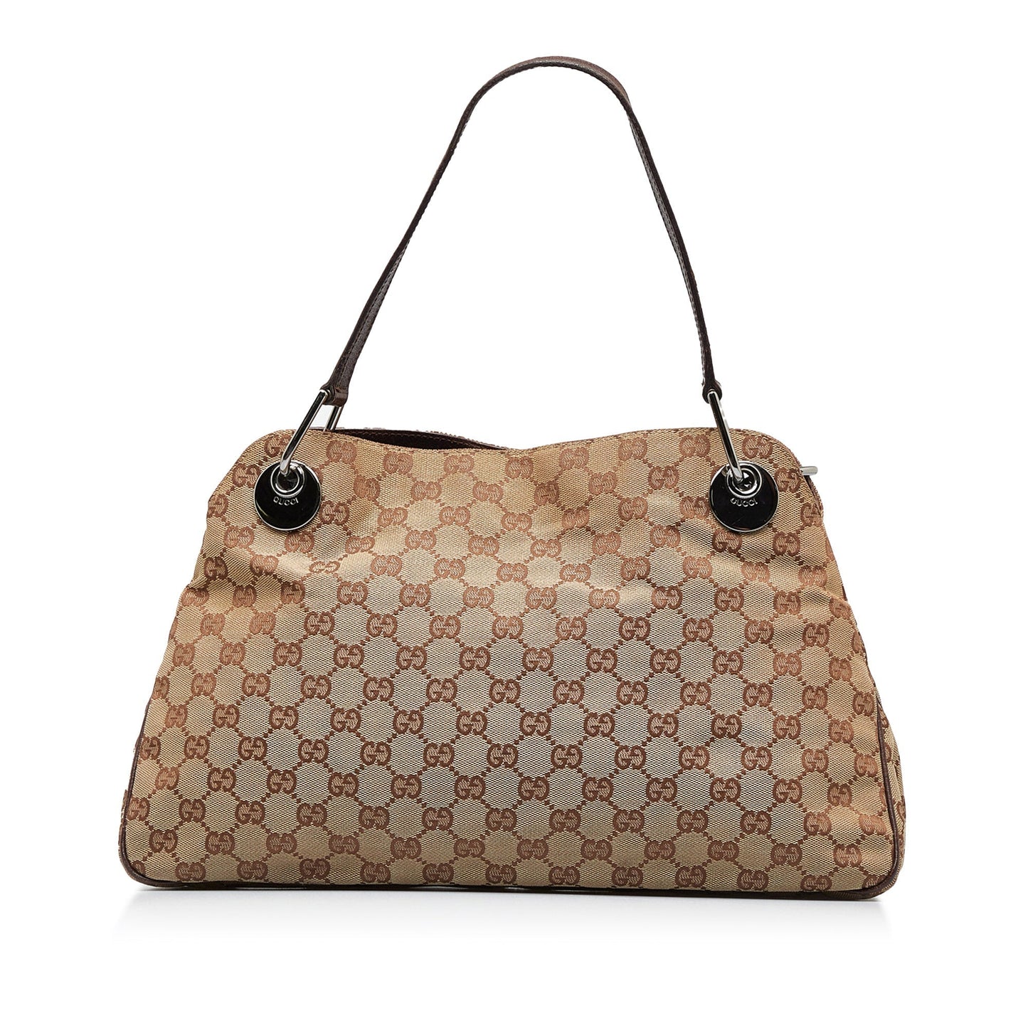 Gucci Leather Canvas Tote