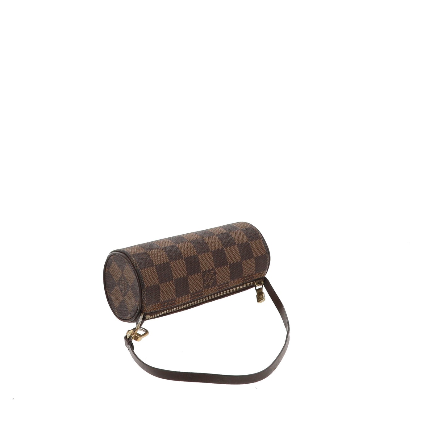 LOUIS VUITTON Papillon Pochette in Brown Canvas Clutch