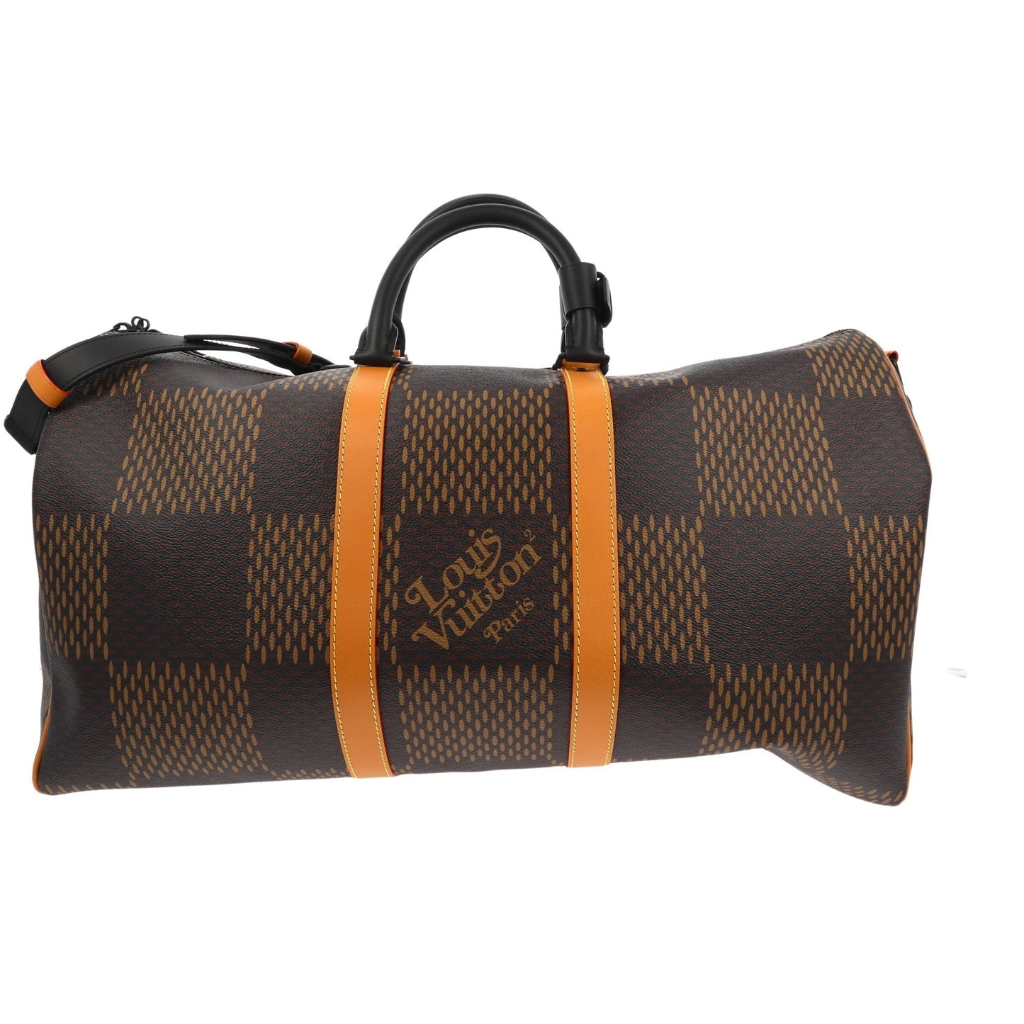LOUIS VUITTON X NIGO Limited Edition x Nigo Keepall 50 Bandouliere Travel Bag