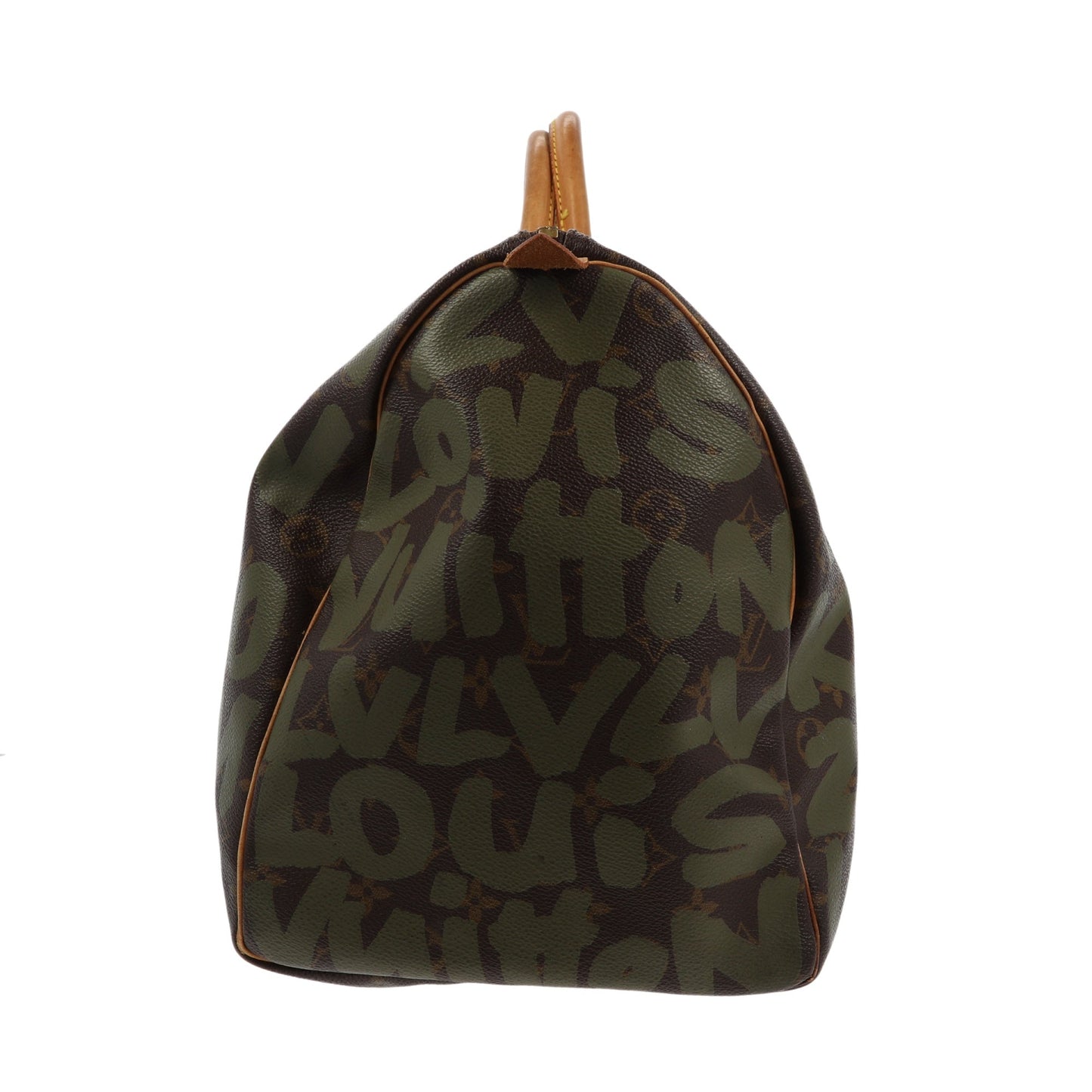 LOUIS VUITTON Limited Edition x Stephen Spro Graffiti Keepall 50 Travel Bag