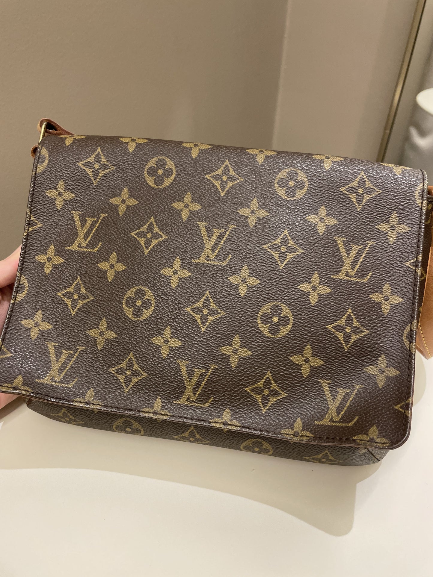 Louis Vuitton Mtte Tango Shoulder Bag Monogram