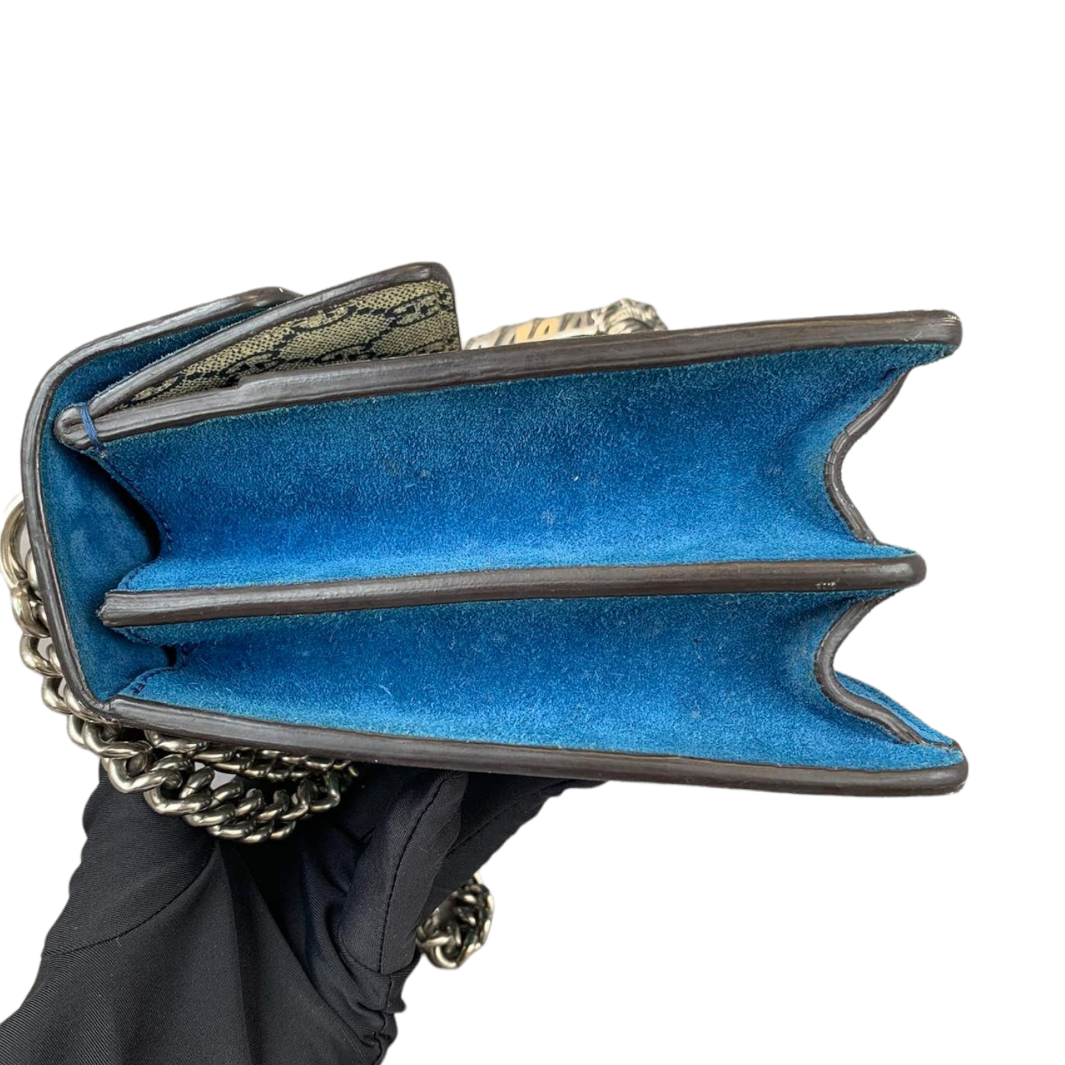 Gucci Chain Leather Shoulder Bag