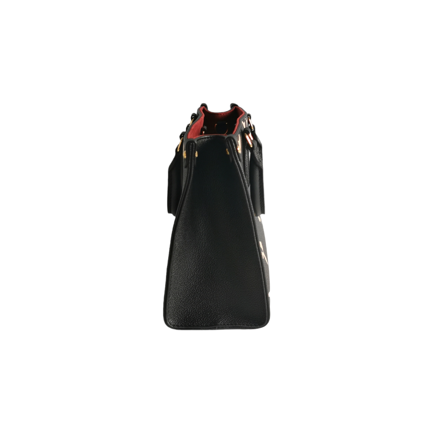 Louis Vuitton Onthego PM Black Monogram Empreinte Leather Tote