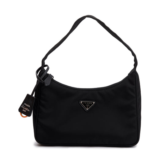 Prada 2021 Black Re-Edition 2000 Re-Nylon Mini Bag