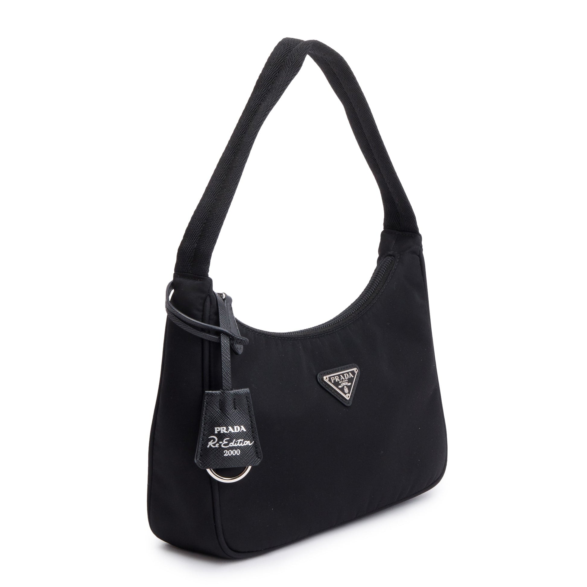 Prada 2021 Black Re-Edition 2000 Re-Nylon Mini Bag