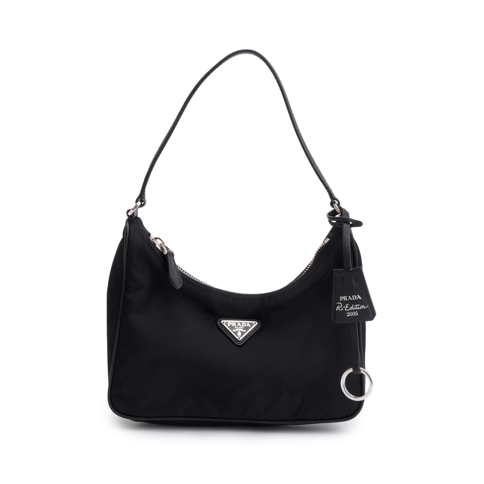 Prada Black Re-Edition 2005 Re-Nylon Mini Bag