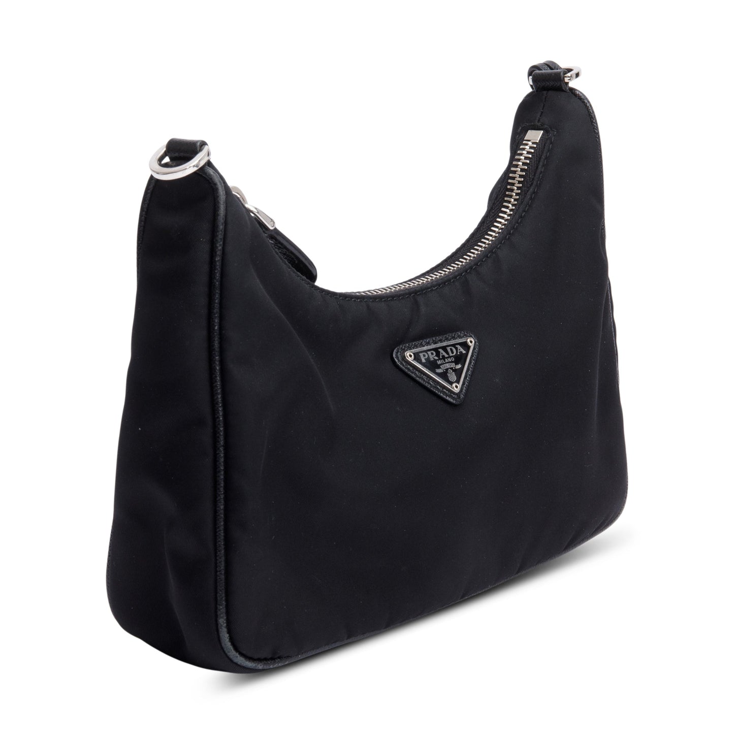 Prada Black Re-Edition 2005 Re-Nylon Shoulder Bag