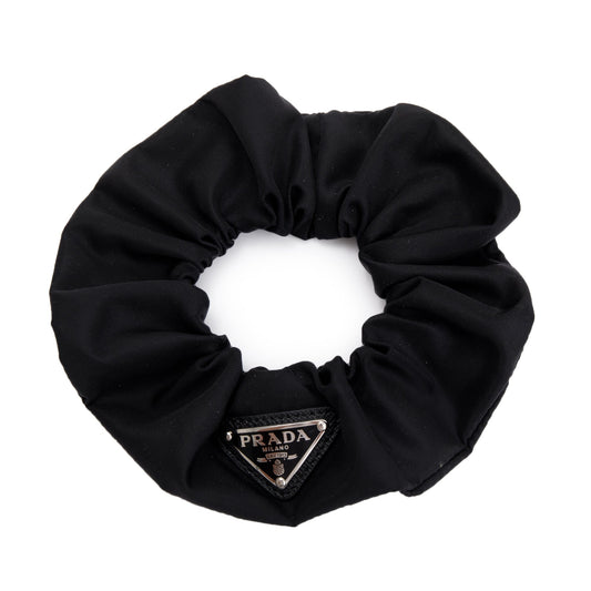 Prada Black Re-Nylon Scrunchie