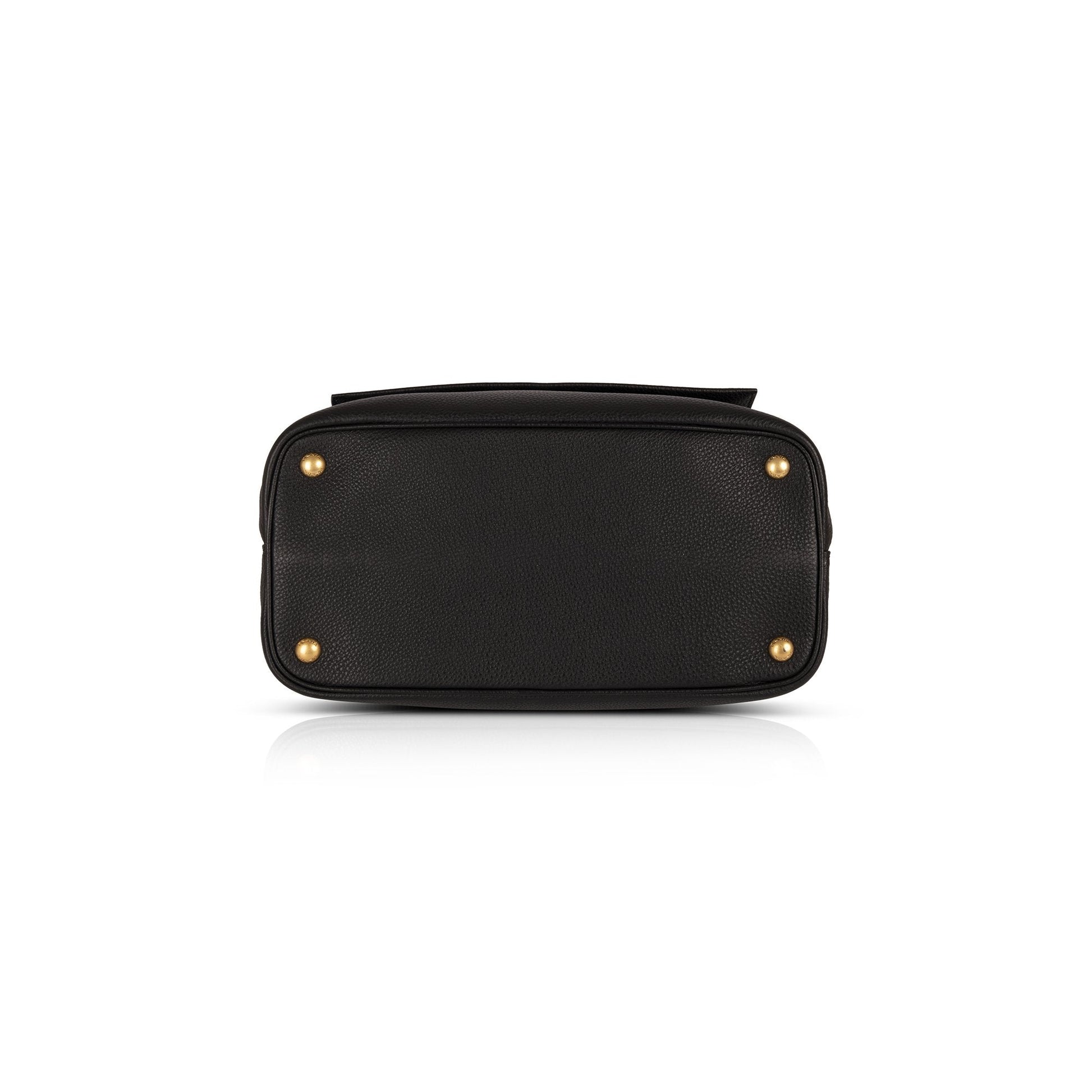 Prada Black Vitello Daino Shoulder Bag