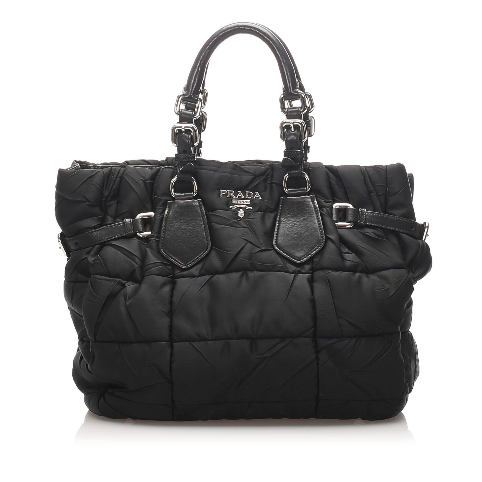 Prada Tesutto Bomber Tote ( )