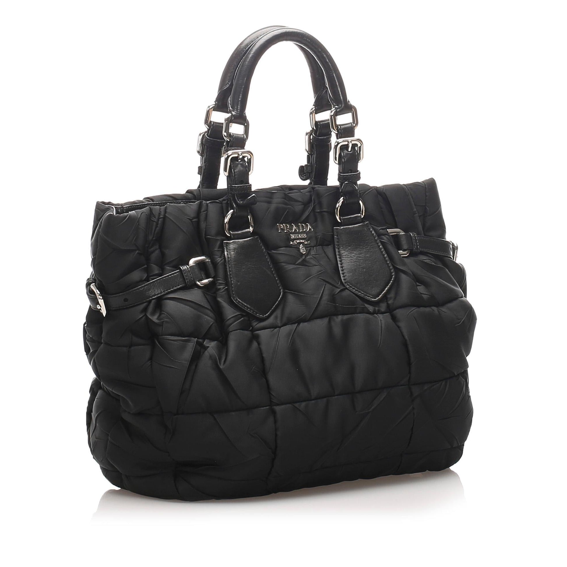 Prada Tesutto Bomber Tote ( )