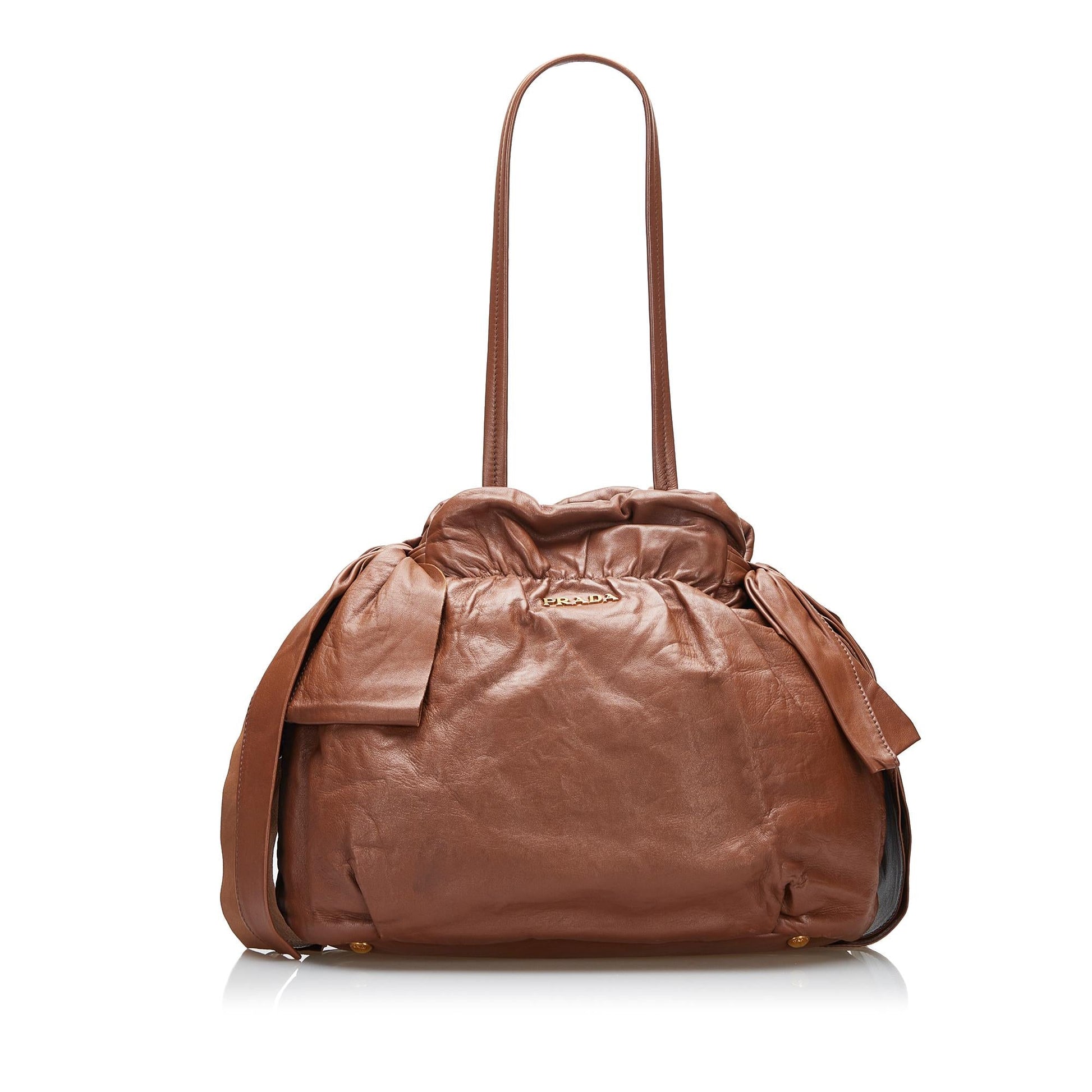 Prada Bow Nappa Tote Bag (SHG- )
