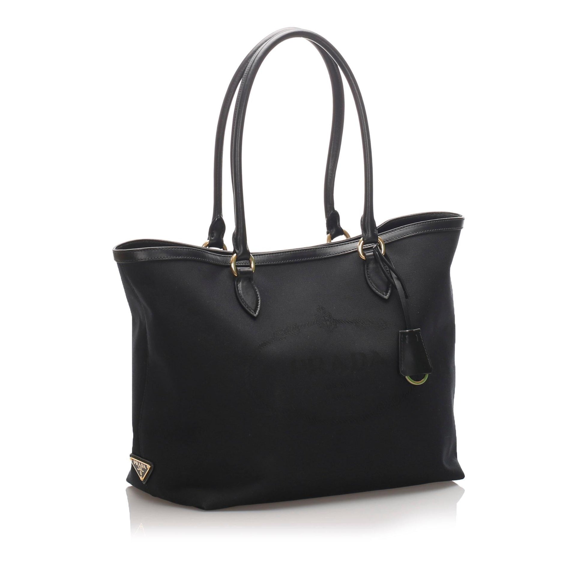 Prada Canapa Canvas Tote ( )