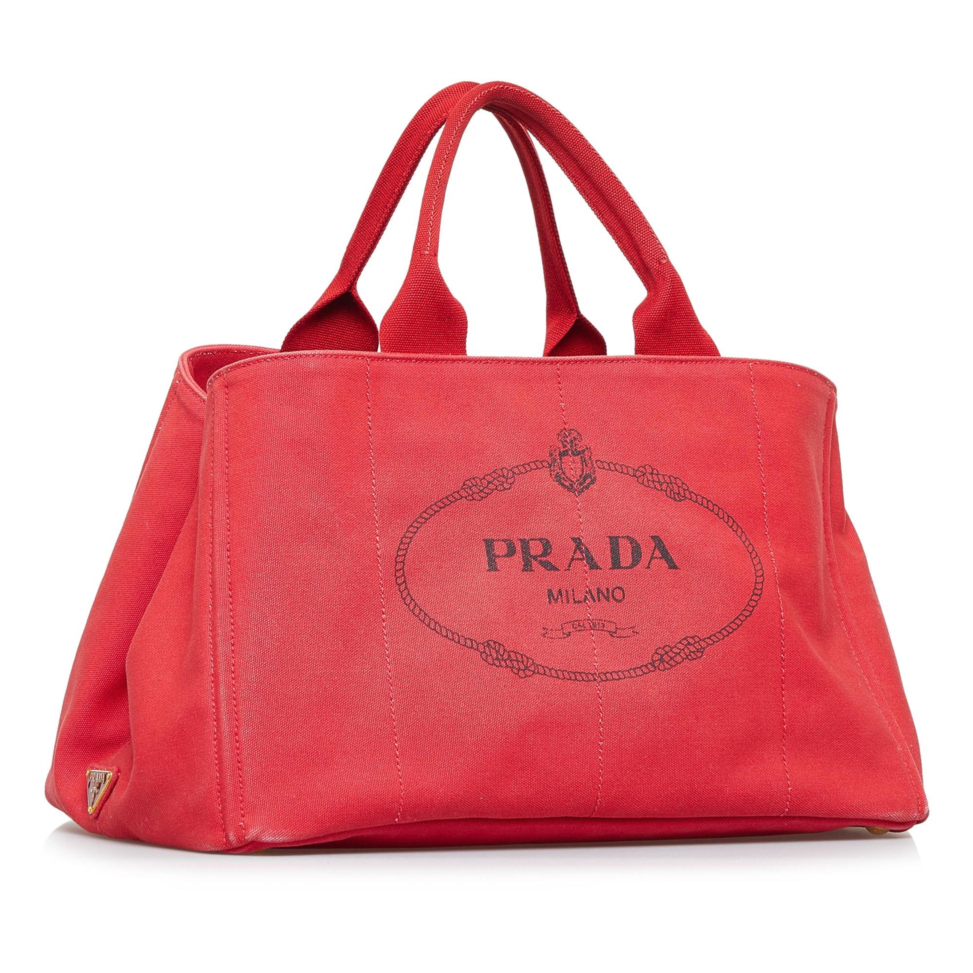 Prada Canapa Logo Tote Bag (SHG- )