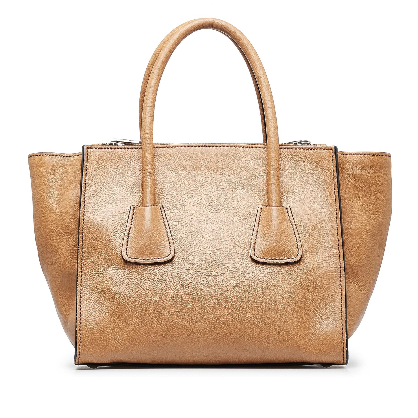 Prada City Calf Double Zip Tote ( )