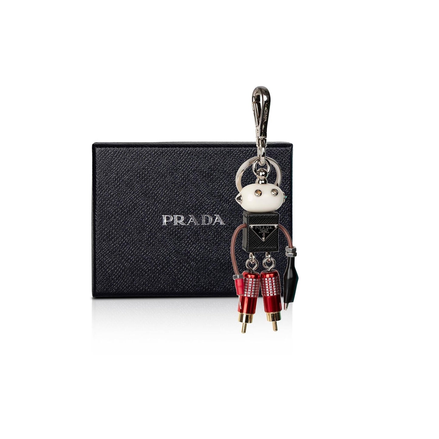 Prada Edward Robot Trick Keychain