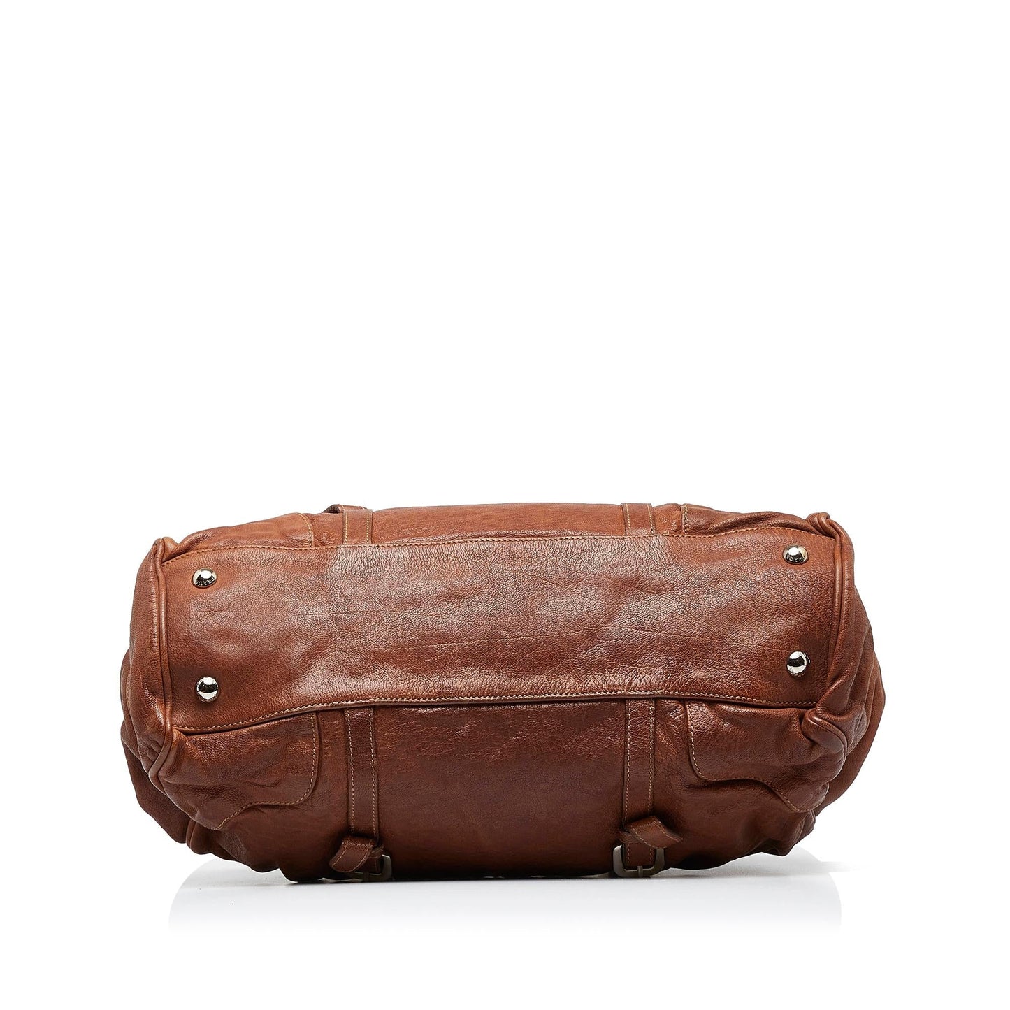 Prada Frame Leather Tote (SHG- )