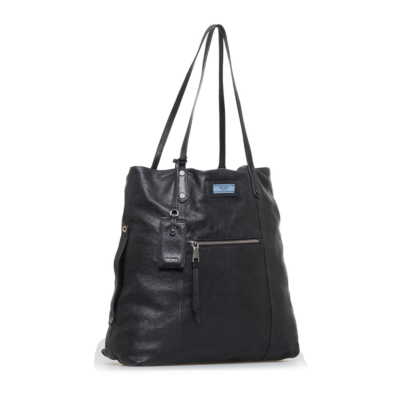 Prada Glace Calf Etiquette (SHG-rbLQnv) Luxury Handbag