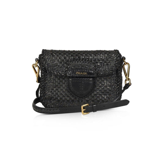 Prada Madras Crossbody Bag