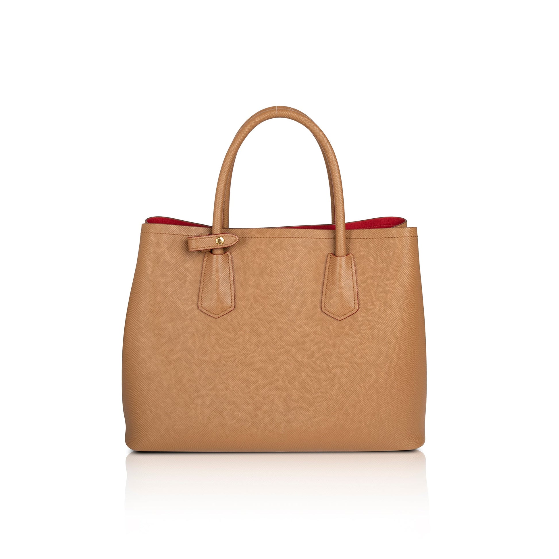Prada Medium Saffiano Cuir Double Tote
