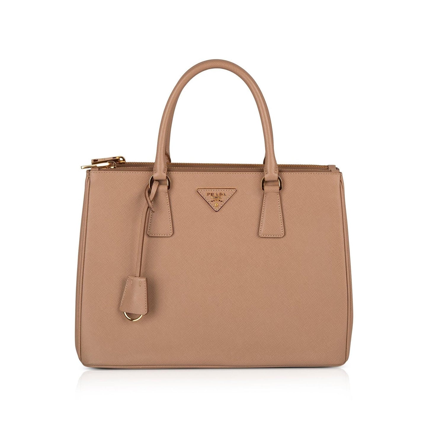 Prada Medium Saffiano Galleria Double Zip Tote