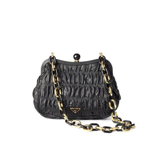 Prada Nappa Gaufre Frame Bag