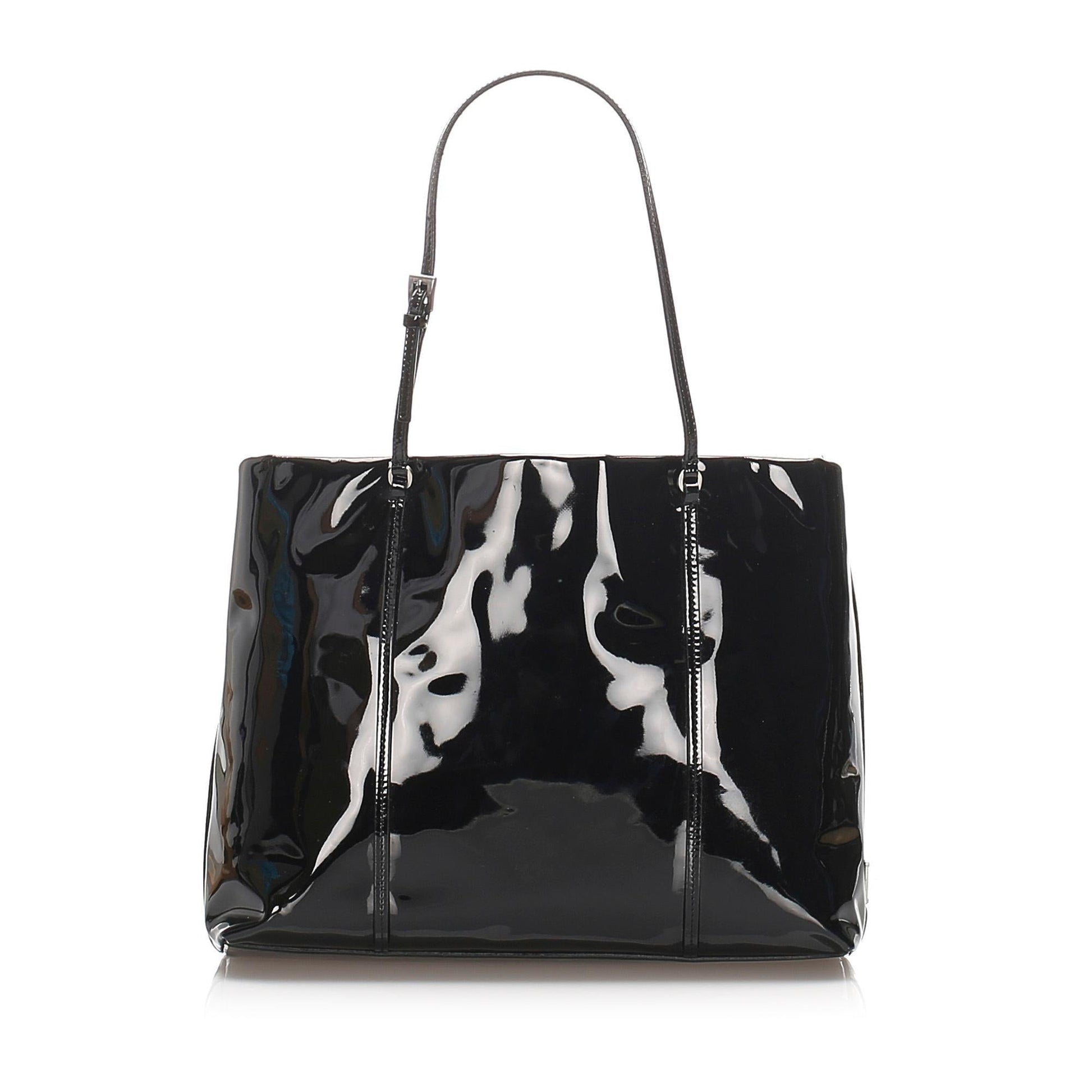 Prada Patent Leather Tote ( )