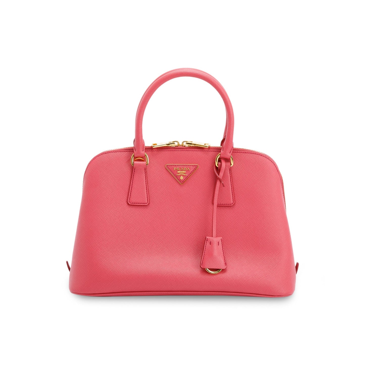 Prada Pink Medium Saffiano Lux Promenade Tote