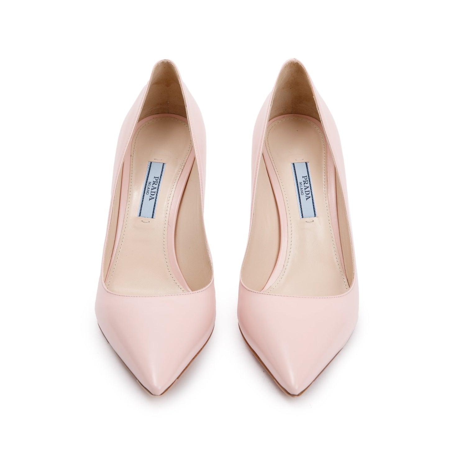 Prada Pink Spazzolato 14 Calzature Donna Pumps, Size 37.5