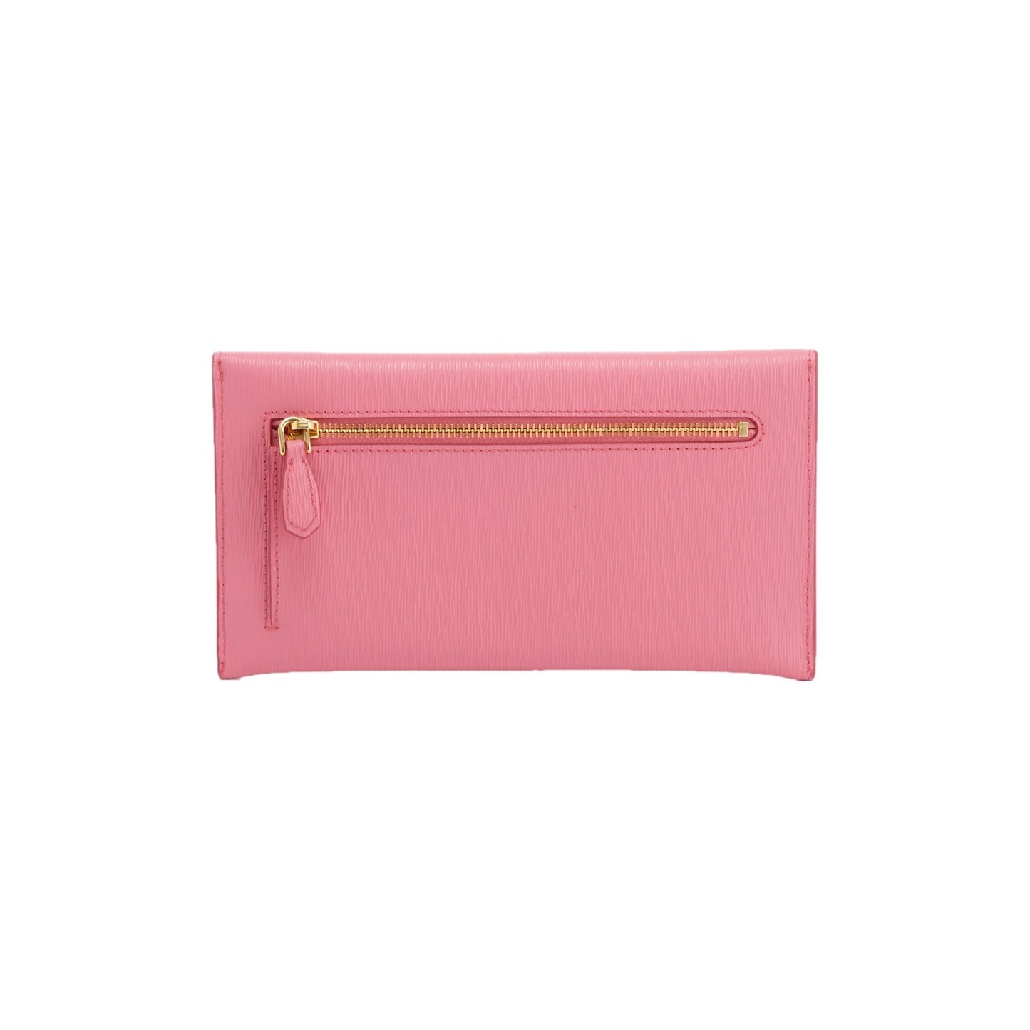 Prada Pink Vitello Move Envelope Wallet