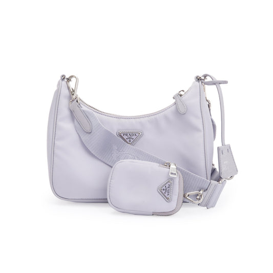 Prada Purple Re-Edition 2005 Re-Nylon Shoulder Bag