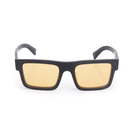 Prada SPR 19W Black Acetate Symbole Sunglasses