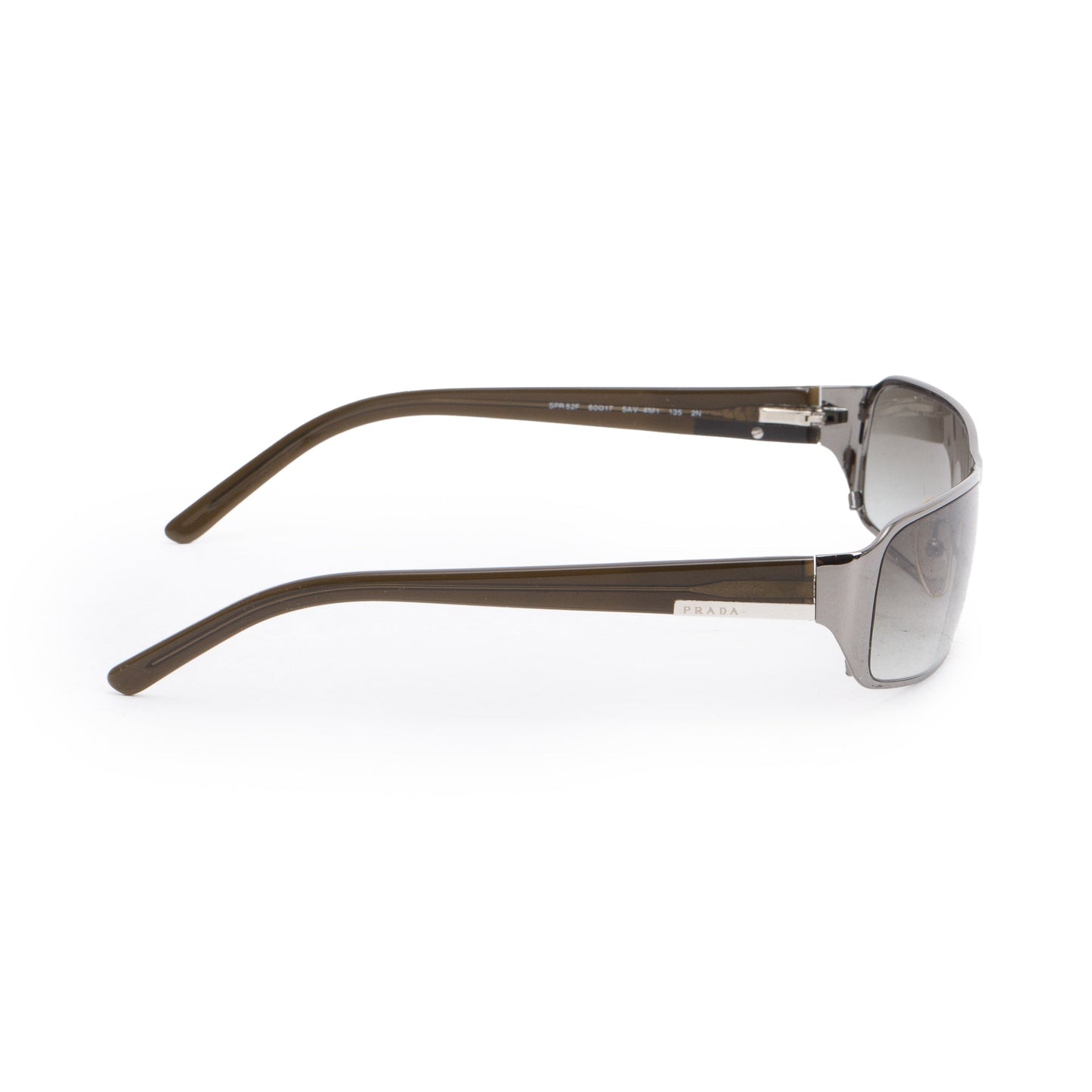 Prada SPR 52F Rectangular Sunglasses