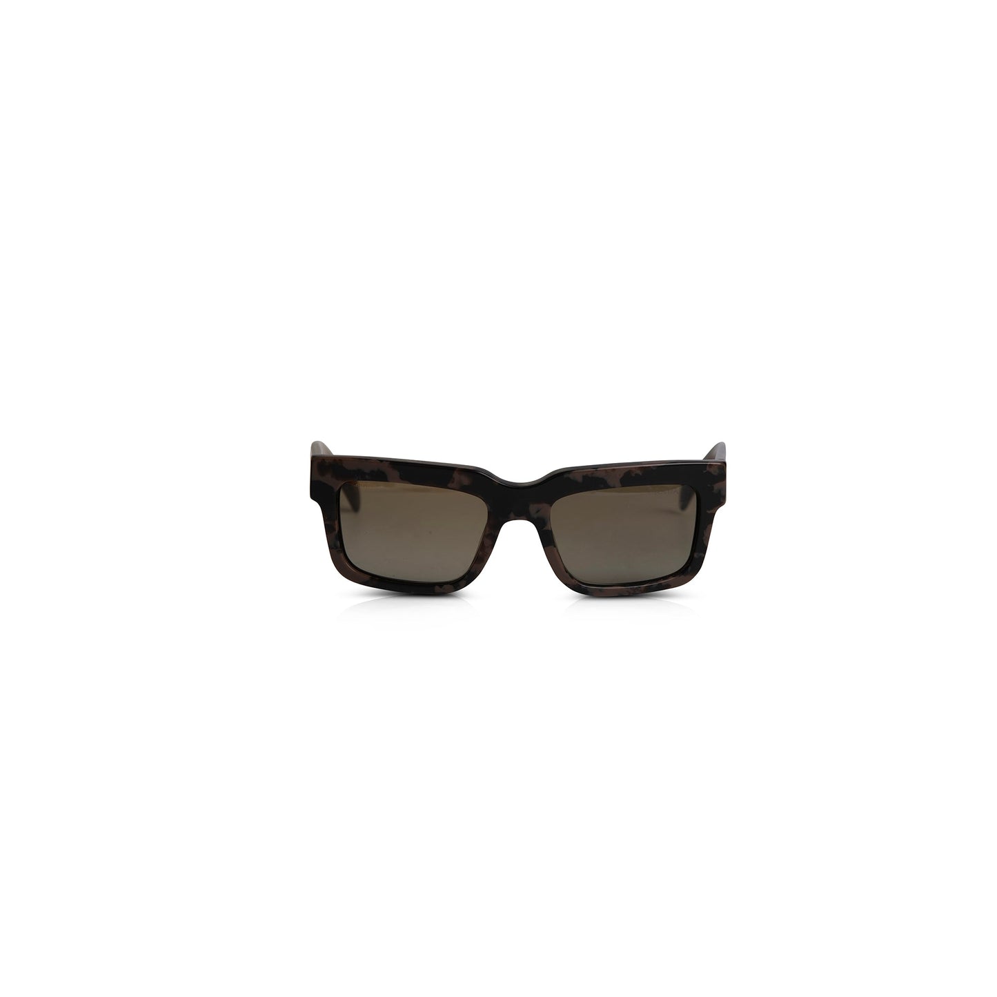 Prada SPR01Q Camo Chunky Sunglasses