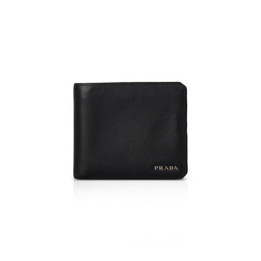 Prada Saffiano Leather Bifold Wallet