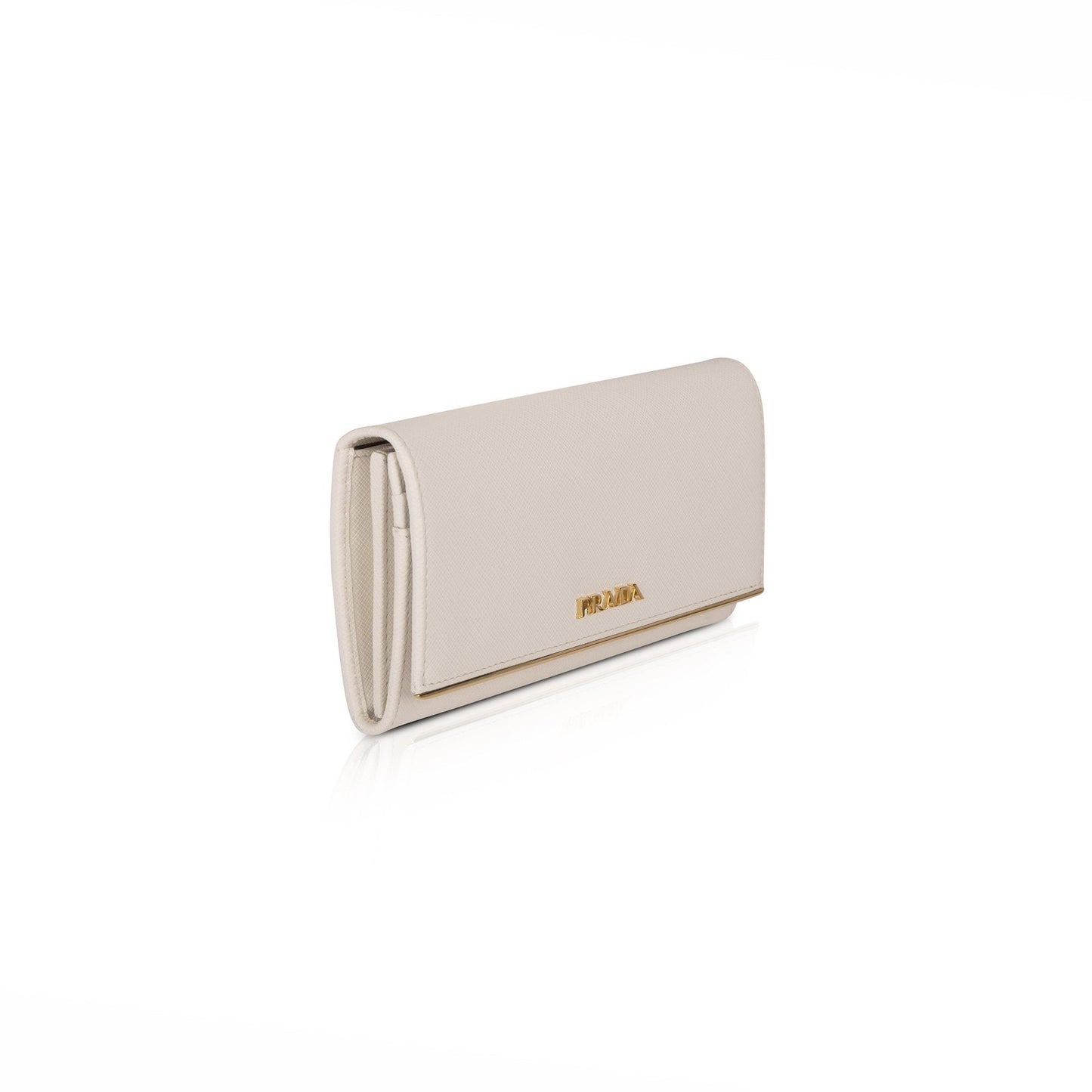 Prada Saffiano Leather Continental Wallet