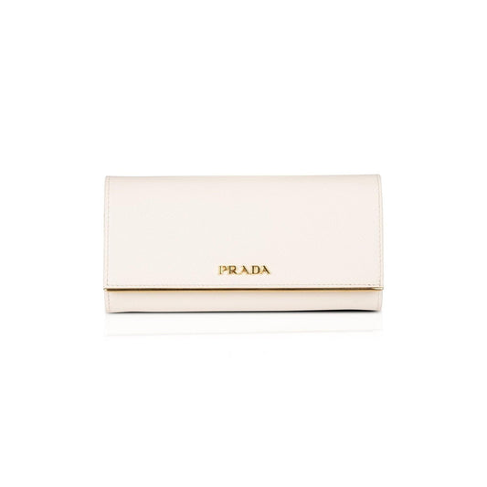 Prada Saffiano Leather Continental Wallet
